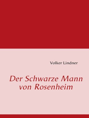 cover image of Der Schwarze Mann von Rosenheim